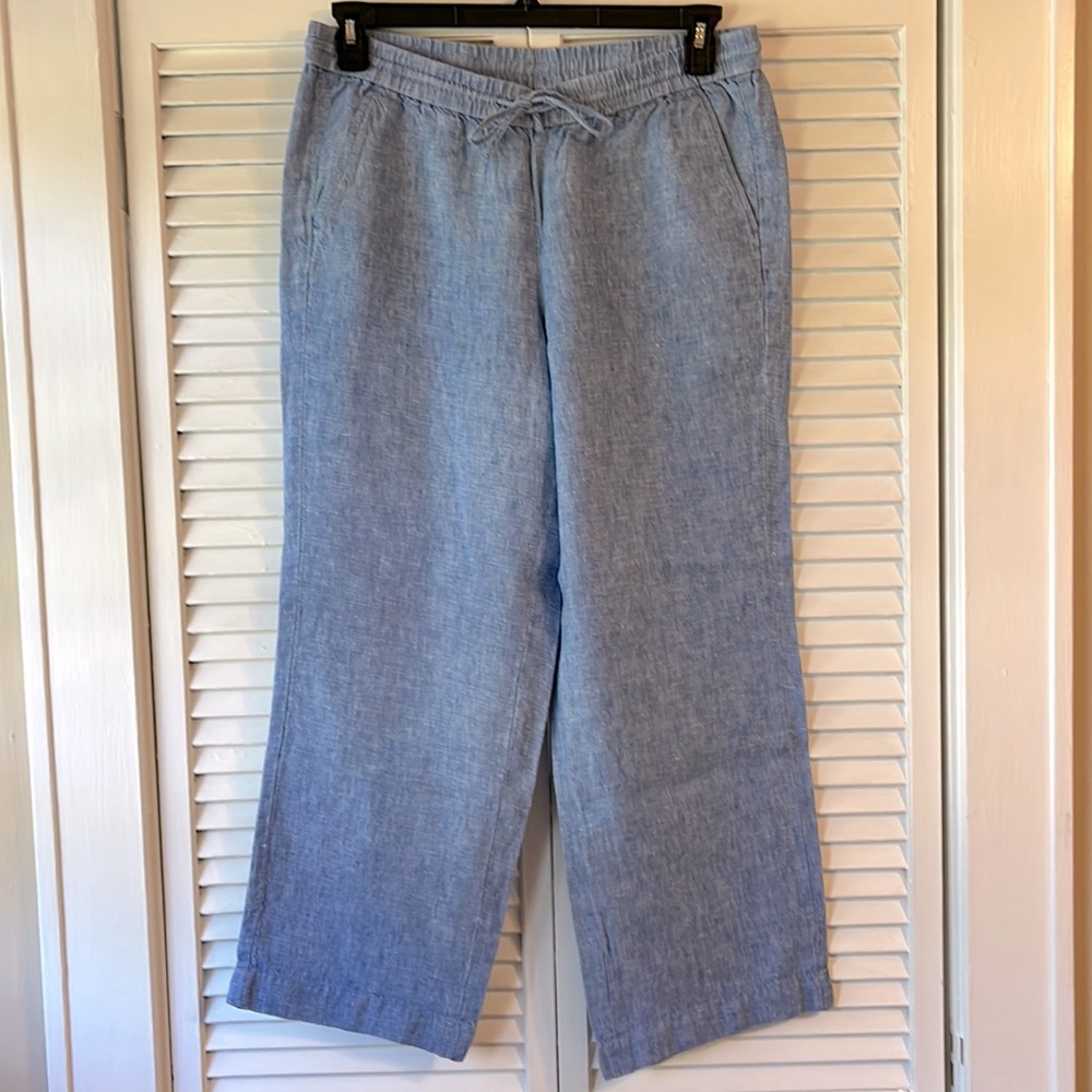 Talbots 100% Linen Pant.